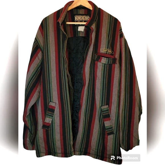 Wave Rave Other - Vintage Wave Rave Men's Striped Shacket Size XL